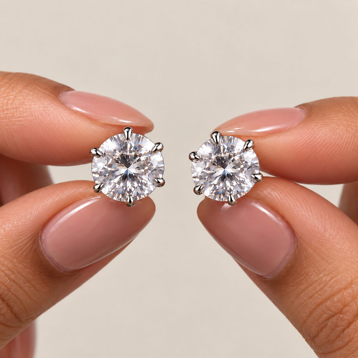 Silver studs