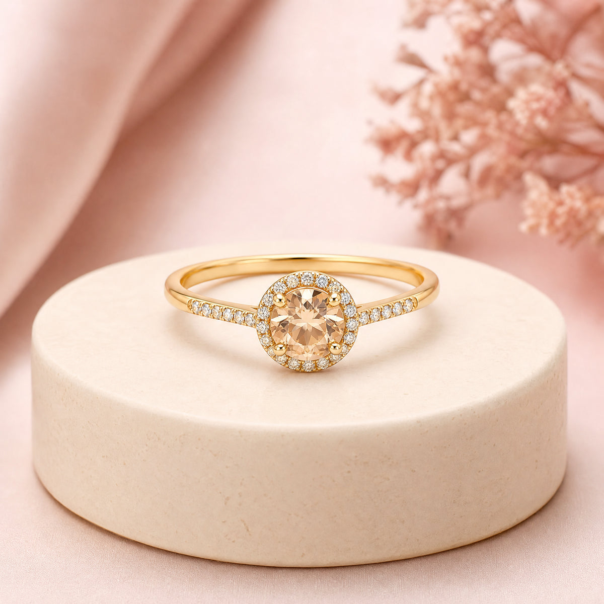 Meher Halo Ring