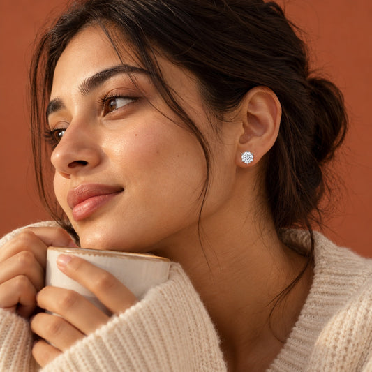 Silver studs